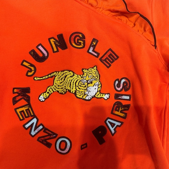 Kenzo x H&M Orange Jungle Sweater Size S - Picture 6 of 7